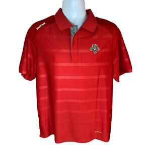 Florida Panthers Authentic Pro NHL Polo | Reebok | Size Medium | Red